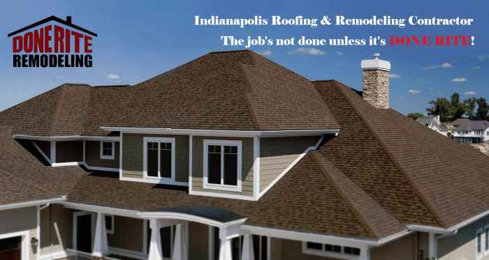 Indianapolis Local Roofing Companies | DONE RITE Roofing